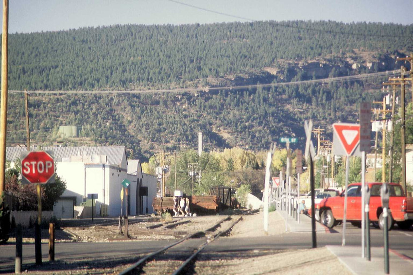 Die Bahnlinie nach Silverton