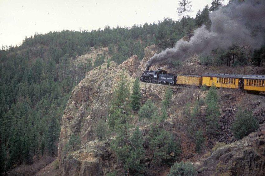 Auf dem Rckweg von Silverton kurz vor Rockwood