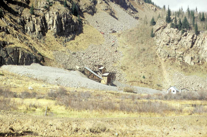 Die Champion Mine kurz vor Silverton