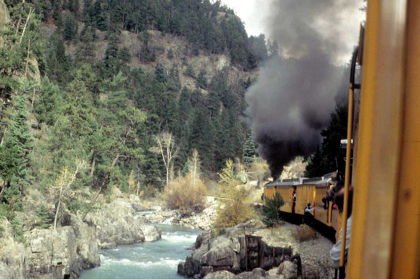 Immer am Animas River entlang