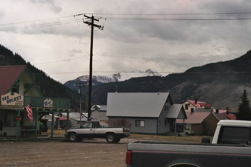 Straenszene in Silverton